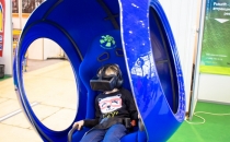 Детский аттракцион виртуальной реальности в торговом центре