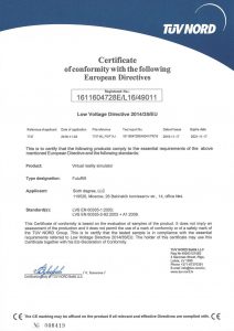 Сертификат на FutuRift 49011